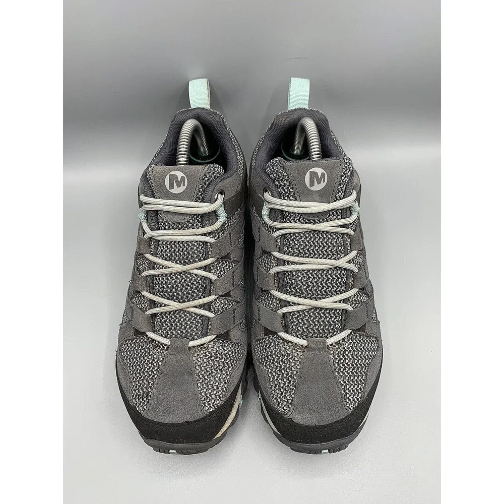 MERRELL ALVERSTONE Gray Outdoor Hiking Shoes J034612 Women's Size 9 M - Picture 7 of 11